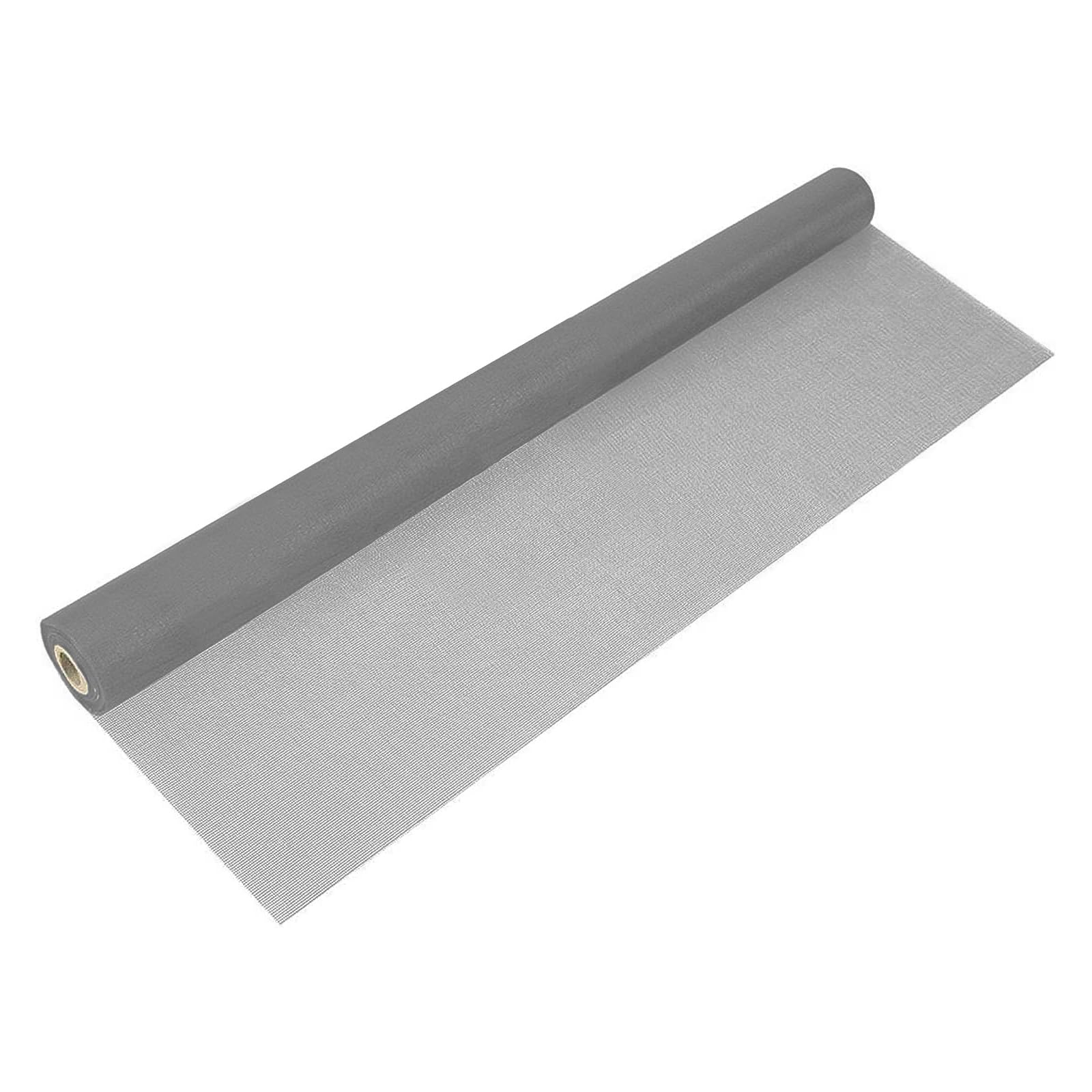NeatiEase Window Screen Roll, 84"x50' Adjustable Flexible Fiberglass Screen Door Mesh - DIY Replacement Kit for Patio Porch Door Windows and Sliding Screen Doors(Gray) Image