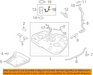 Amazon.com: Ford DG1Z-9A299-G, Fuel Tank Sending Unit: Automotive