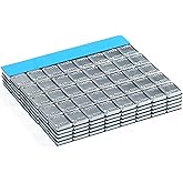 JiiinMiiin Upgraded Wheel Weights 1/4oz, 0.25oz - 240PCS silver Adhesive Stick on Wheel Weights, 60oz/Box, Perfect for Cars/T