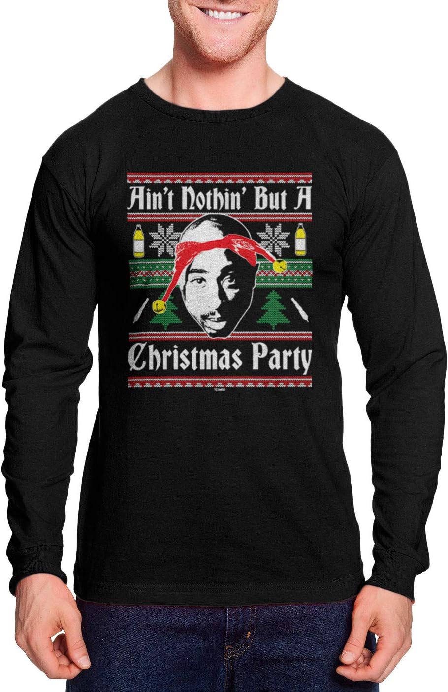 Haase UnlimitedAin't Nothin' But A Christmas Party - Rap Ugly Unisex Long Sleeve Shirt