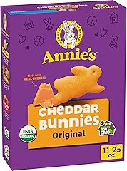 Annie's Organic Cheddar Bunnies Original Baked Snack Crackers, 11.25 oz