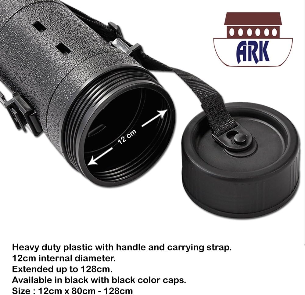 EXTENDABLE Carry Handle Jumbo Tele Tube: PDT-K31 by ARK, Black - Image 3