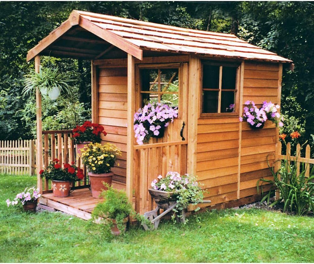 Cedar Shed Childrens Delight Cedar Playhouse
