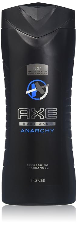 Axe Shower Gel, Anarchy, 16 Fluid Ounce (Pack Of 3) (700064842577)