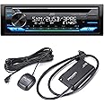 JVC KD-T925BTS CD Receiver Featuring Bluetooth®, Front & Rear Dual USB, Sirius XM, Amazon Alexa, 13-Band EQ, Variable-Color Illumination, with SXV300v1 Satellite Radio Tuner