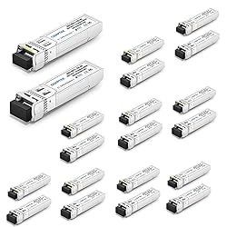 QSFPTEK 10G SFP+ Bidi Transceivers LC Single-Mode