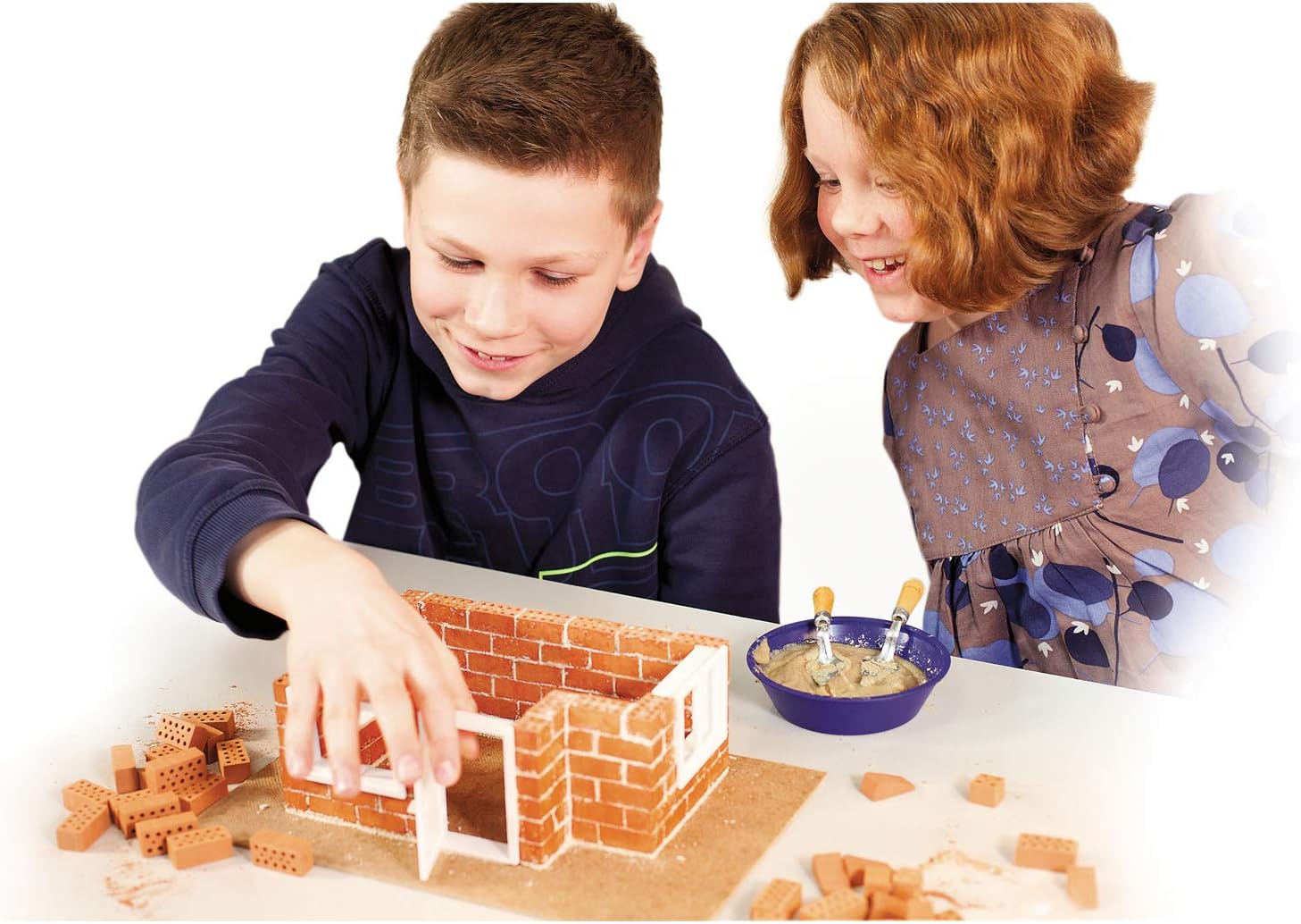Teifoc 2042822 4500 - Beach House - Build with real Bricks & Cement, Multicolor - Image 5