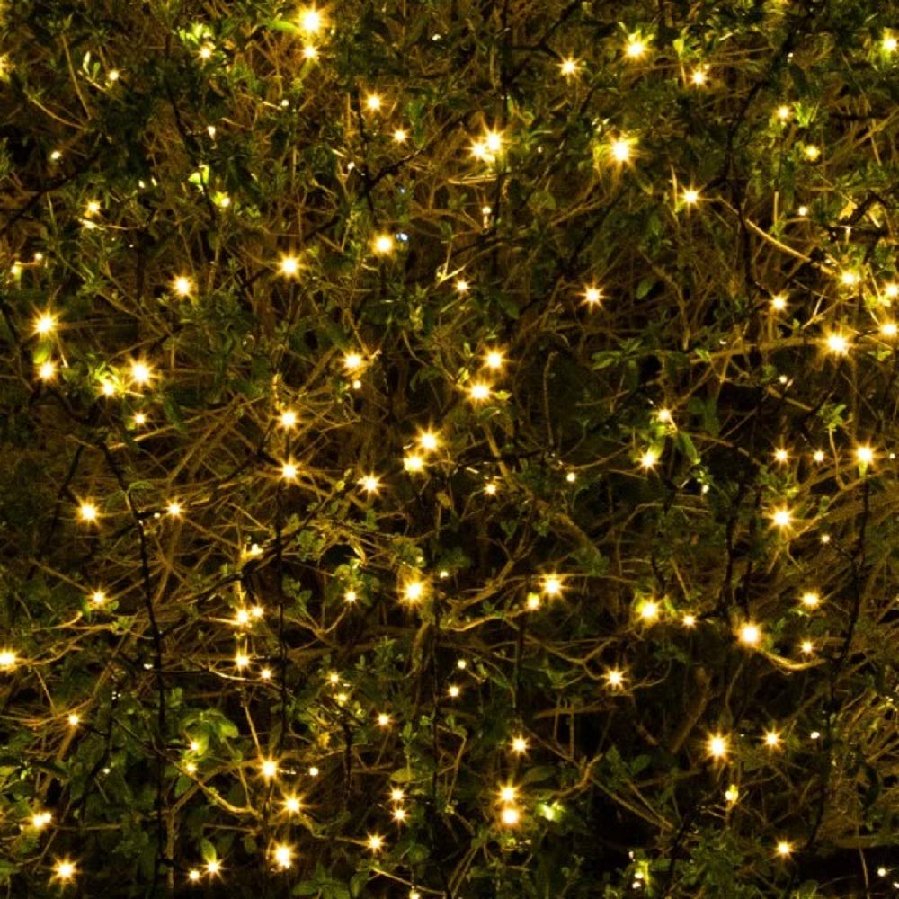 Noma 200 Solar Warm White LED Multi Function Lights Garland,
