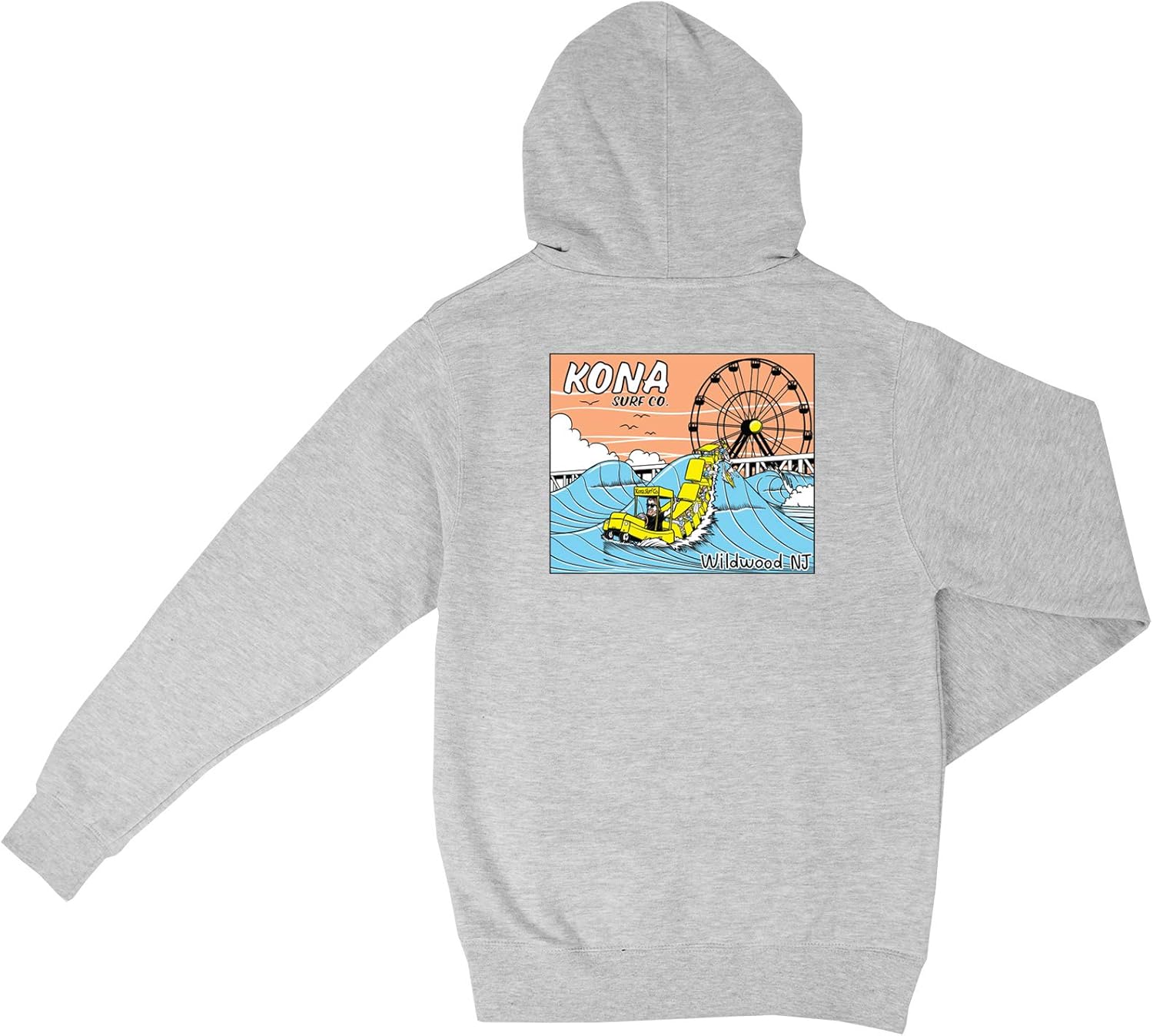 KONA SURF CO. Free Ride Mens Pullover Hoodie at Amazon Menâs Clothing store