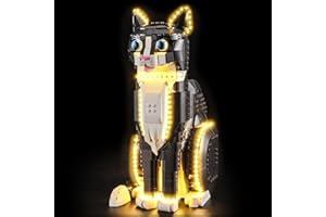 LIGHTAILING Light for Lego-21349 Tuxedo Cat - Led Lighting Kit Compatible with Lego Building Blocks Model - NOT Included The 