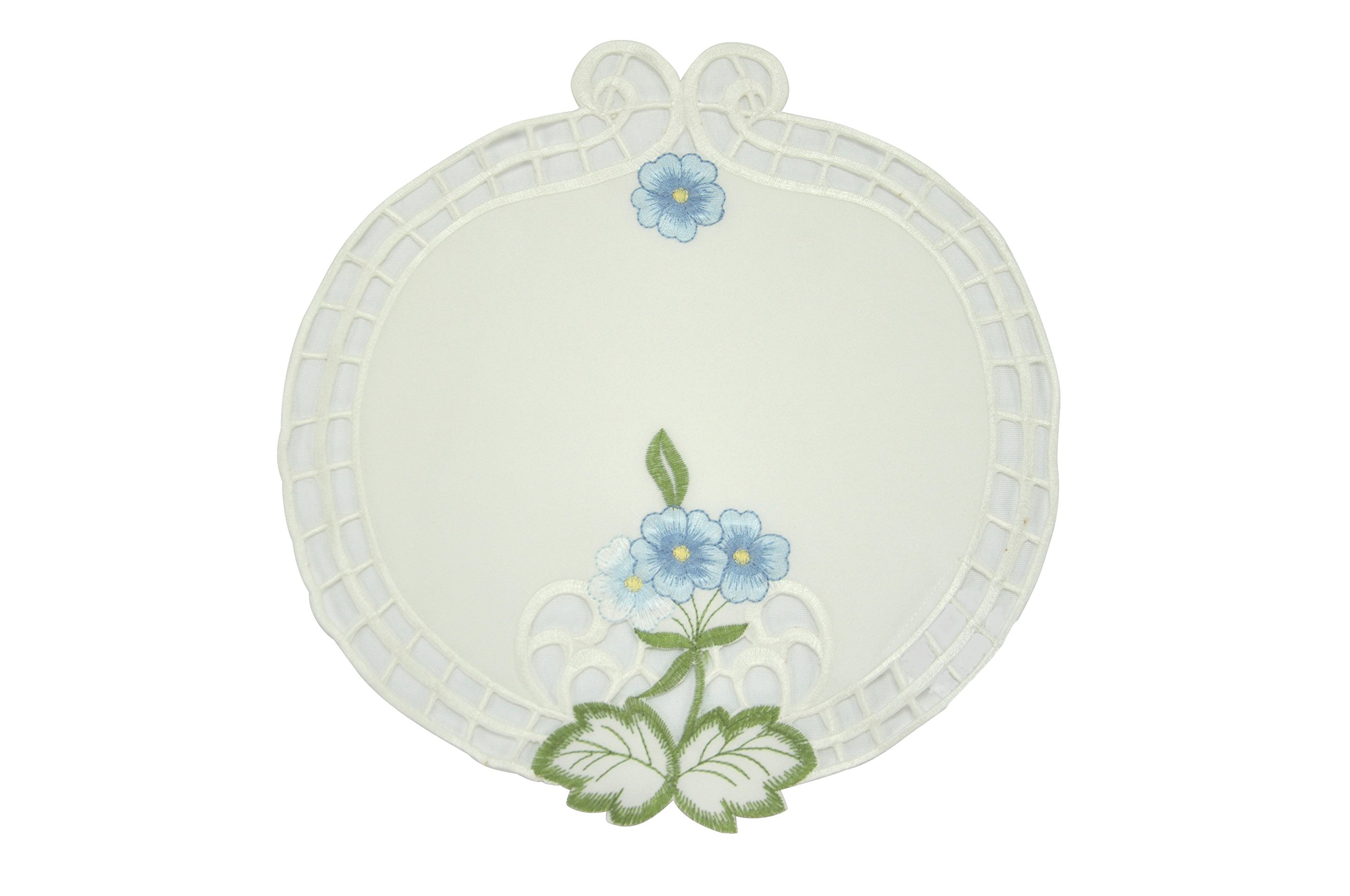 Bellanda 3420/Round Placemat, Polyester, sekt, 30 x 30 x 0.5 cm