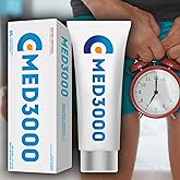 Gel Med3000 for Men - Powerful ED Cream and Blood Flow Enhancer - Erectile Dysfunction Supplements Cream