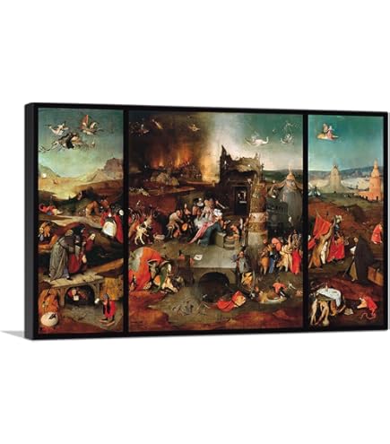 Amazon.com: ARTCANVAS The Garden of Earthly Delights 1515