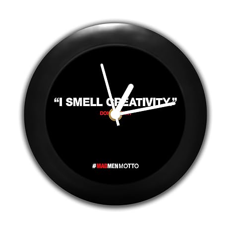 Mc Sid Razz Mad Man TV Series - Creativity | Table Clocks |Desk Clock | Table Clock for Home Decor |Table Clock for Office Birthday Gift