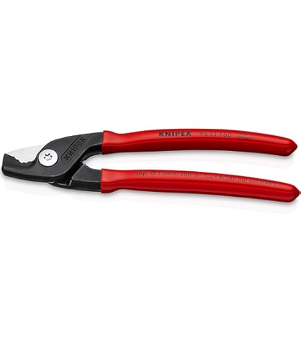 KNIPEX Tools 95 11 225 StepCut® XL Cable Shears, 9