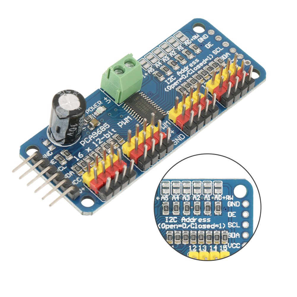 16Channel PWM/Servo/Steering Engine Drive Board Controller Robot Motor