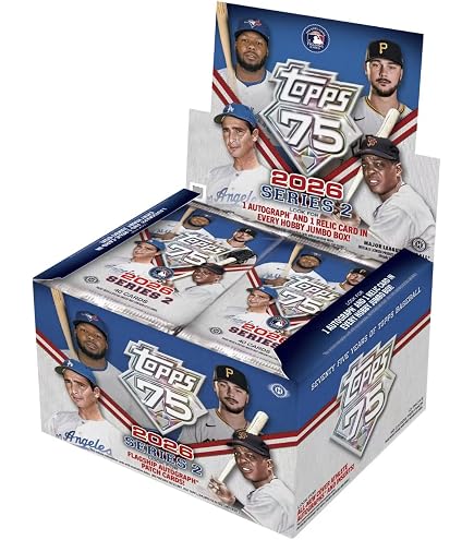 Amazon.com: 2026 Topps Series 1 Baseball Sealed 75th Anniversary