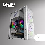 Mars Gaming MC-CORE Ultractompact MicroATX Gaming Case White view 4