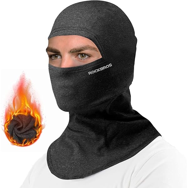 Pasamontañas De Lana Antiviento | Máscara Facial Completa | Para Clima Frío | Talla Única Unisex
