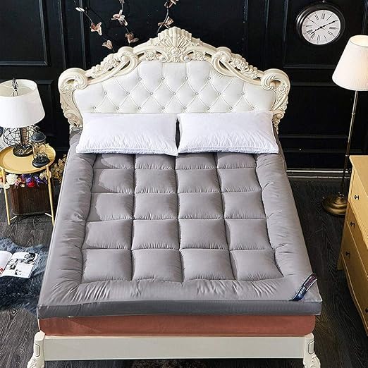 Amazon Com Gjwqx Japanese Futon Mattress Soft Comfortable Mattress Soft Futon Mattress Topper Foldable Necklace Hanger Tatami Mattress B 180x200cm 71x79inch Kitchen Dining