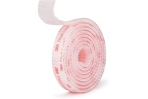 NDCADHESIVE Dual Lock SJ3560 Made of 3M Heavy Duty Reclosable Fastener 1/2" x 4Ft Industrial Strength Mounting Strips Self Mating Interlocking Hook with Strong Adhesive for Indoor Outdoor Home Office Deco
