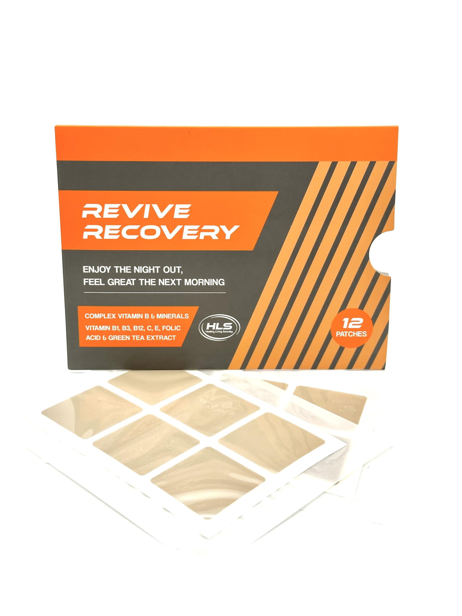 Revive Recovery Patches (12 Pack) - Enjoy The Night Out, Feel Great The Morning After.