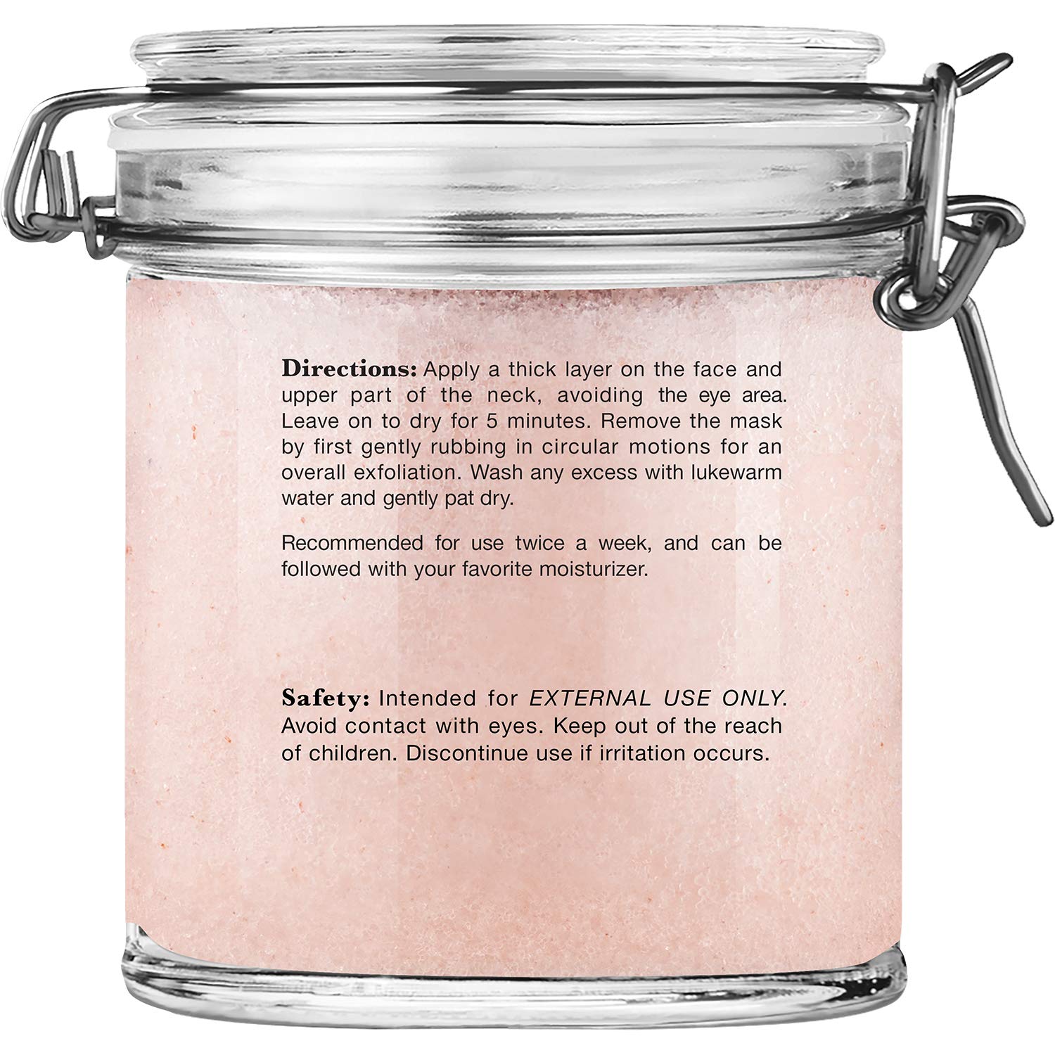 Himalayan Clay Mud Mask for Face and Body by Majestic Pure - Exfoliating and Facial Acne Fighting Mask - Reduces Appearance of Pores, 10 oz : Beauty