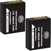 BM 2 NP-W126S Batteries for Fuji FinePix X Half, X-E5, X-100F X-100V X100 VI, X-S10 X-A7 X-H1 X-T2 X-T3 X-T10 X-T20 X-T30 X-T30 II X-T30 III X-T50 X-T100 XT-200 X-Pro3 X-A3 X-A5 X-A10 X-E2 X-E2S X-E3