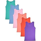 Sexy Basics Tank Tops for Women, Cotton Flex Tank Tops- Multi Packs
