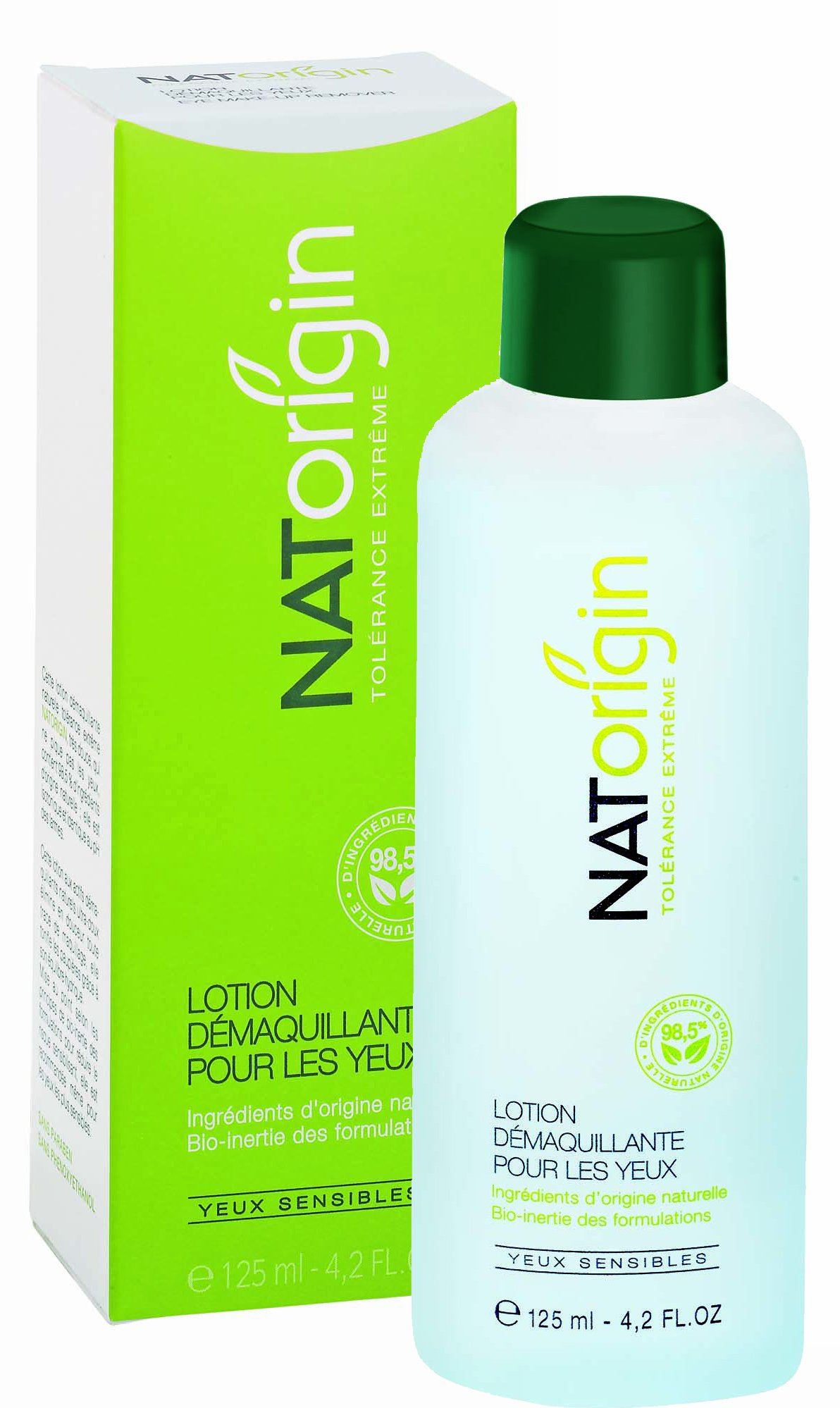 NATorigin Eye make-up remover 125ml lotion (water base - blue)