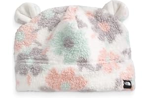 THE NORTH FACE Littles Bear Beanie, GRDNWHTPOLKADOTFLORLPRINT, M