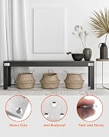 Gorffy 10pcs Flat Brackets 80x40mm Stainless Steel Wood Joining Plates Mending view 5