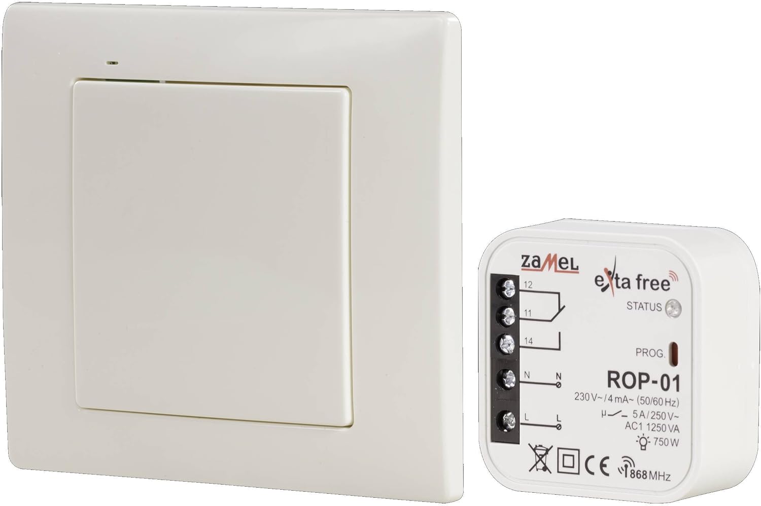 EXTA FREE wireless control set - lighting, 1 piece, RZB- 01 - Image 5