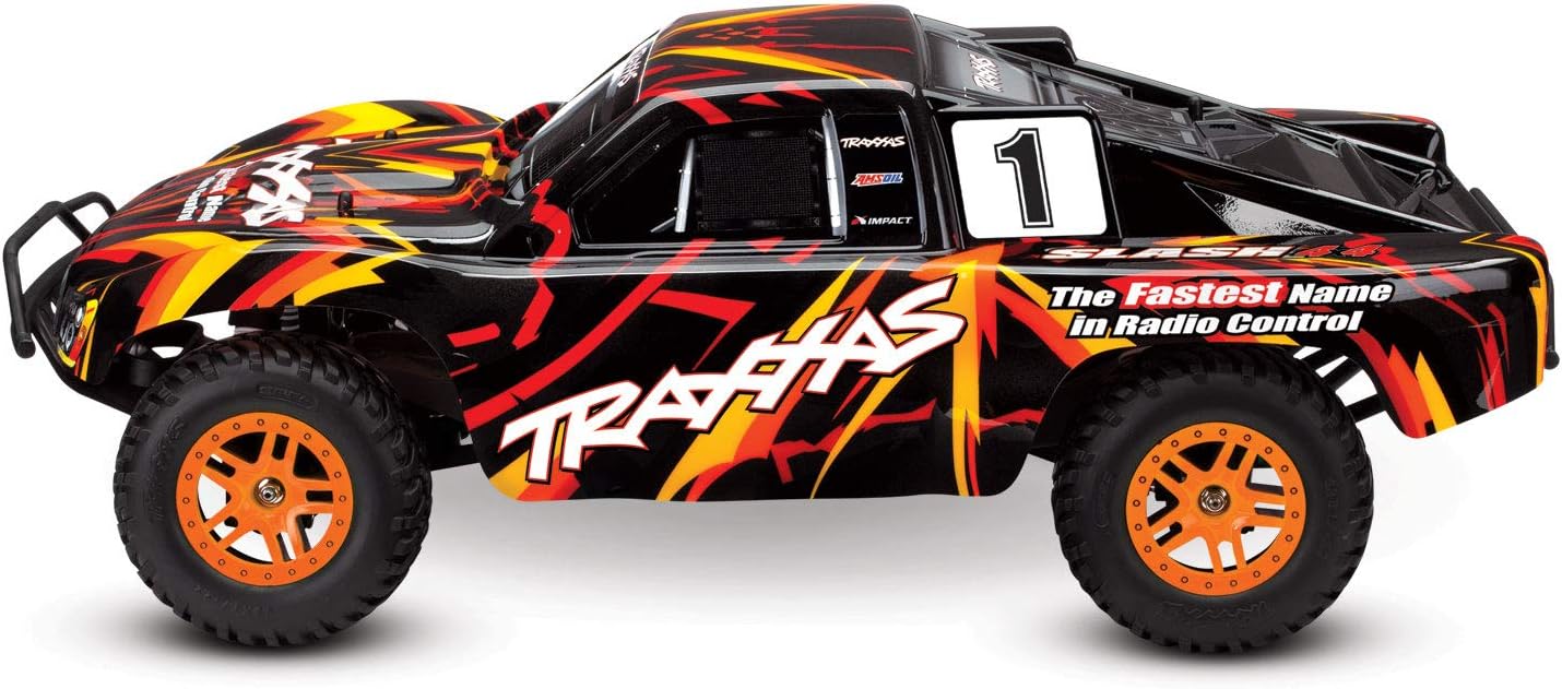 traxxas slash orange