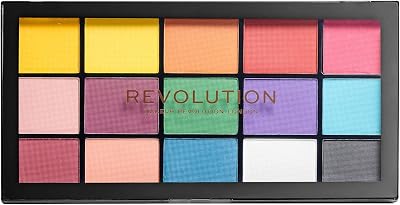 Revolution Beauty London Re-Loaded Eyeshadow Palette Matte 15 Shades Marvellous