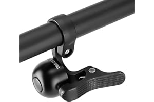 ROCKBROS Bike Bell Durable Copper Alloy Bicycle Bell with Clear&Long Sound, Bike Ring Bell for Handlebars Adults More Than 10