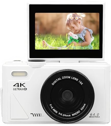 Amazon.com : Yunir Digital Camera 4K,64MP UHD 18X Zoom Autofocus