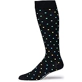 BoardroomSocks Merino Wool Over-the-Calf Patterned Socks, Dress Socks for Men