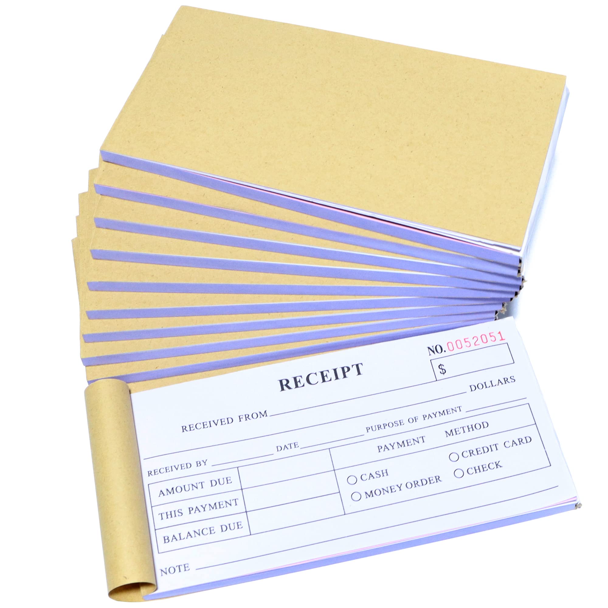 Photo 1 of Business Receipt Book Rent Receipt Book with Carbon Copies 3 Part 150 Copies
