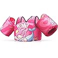 DRQ Toddler Swim Vest, Toddler Floaties for 22-66lbs Kids, Puddle Jumper Kids Life Jacket with Shoulder Harness Arm Wings for Girls Boys 2 3 4 5 6 Years Old Sea Beach Pool