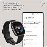 Fitbit Versa 4 Smartwatch GPS Sports Band iOS Android 6 Day Battery view 8