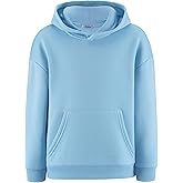 Arshiner Boys Hooded Sweatshirt Fleece Pullover Long Sleeve Warm Hoodies with Pocket for Kids 5-14 Years