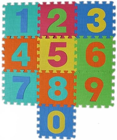 Myesha Toys Numbers Mat (10 Piece)