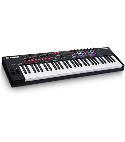 Amazon.com: midiplus X6 Pro USB MIDI Keyboard Controller : Musical