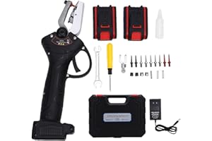 Fafeicy Electric Ear Tag Applicator Automatic Rebound Cordless Tagger 2000mAh Removable Battery for Cattle Pig Sheep Livestoc