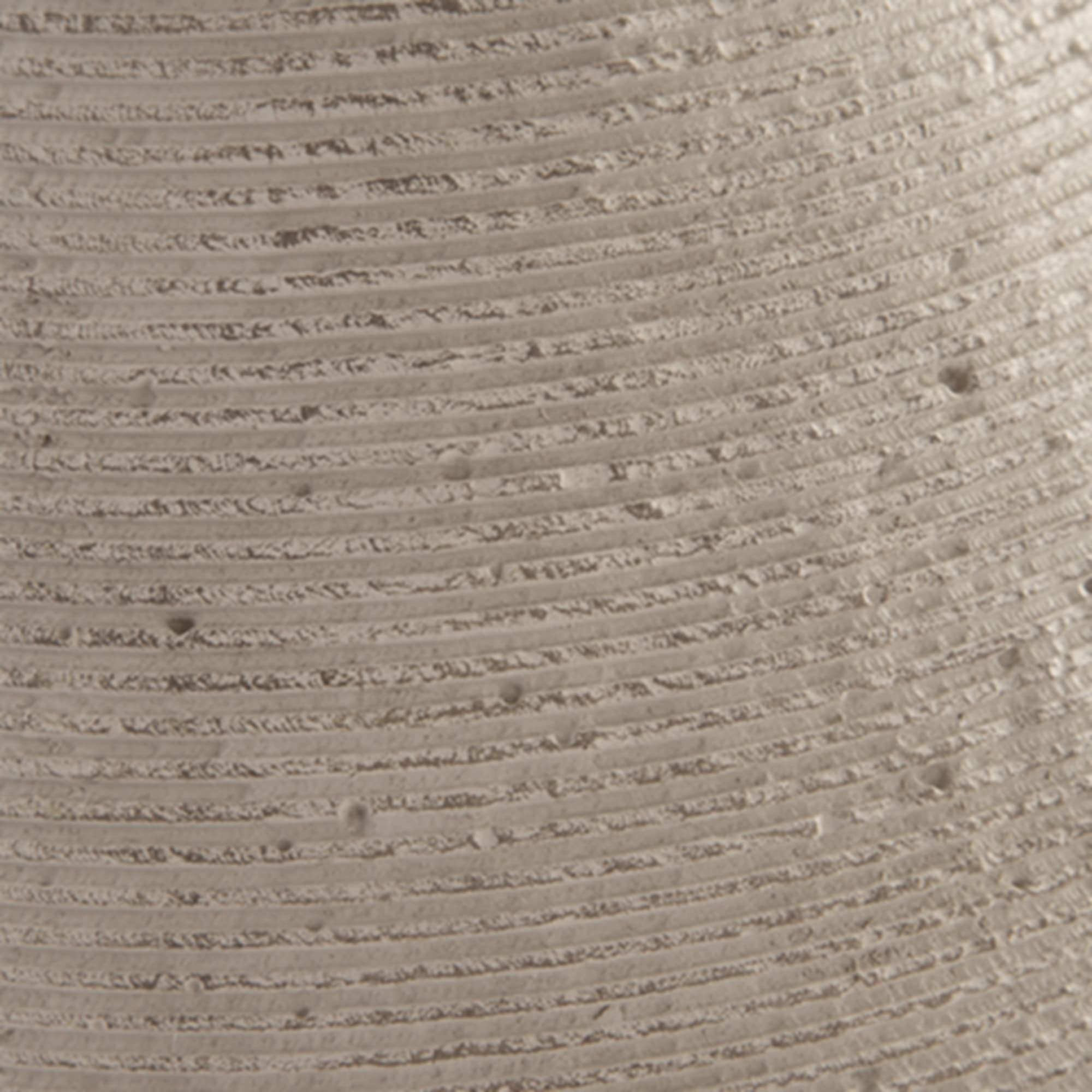 Signature Design by Ashley Hannela 12" Modern Distressed Polyresin Vase, Antique Tan - Image 3