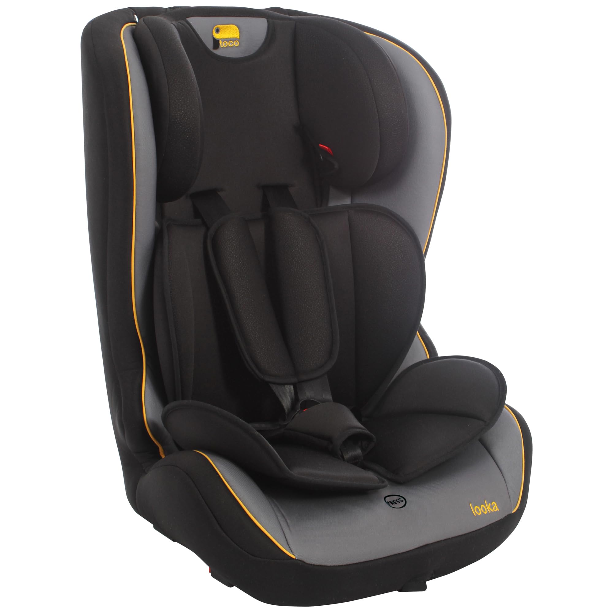 Toco Looka ISOFIX Group 1/2/3 Car Seat Black/Grey
