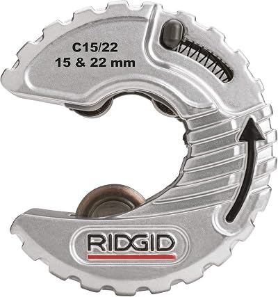 RIDGID 57018 C15/22 C-Style Copper Tubing Cutter 15-22mm Close Quarters