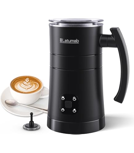 milk⭐ Amazon.com: Electric Milk Frother, 4-in-1 Electric Milk