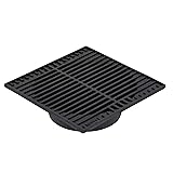 NDS 970, 9-Inch Square Grate, Connects to 6-Inch